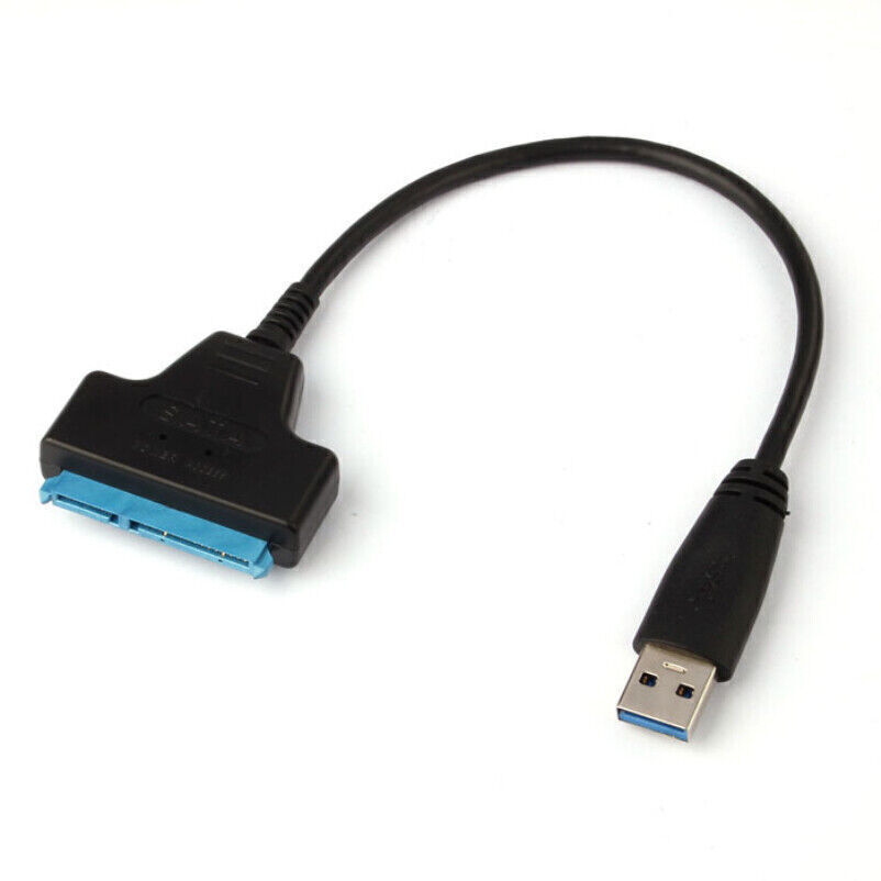 NFHK 5Gbps USB 3.0 to 7+15 SATA 22 Pin Adapter Cable for 2.5" Hard disk SSD