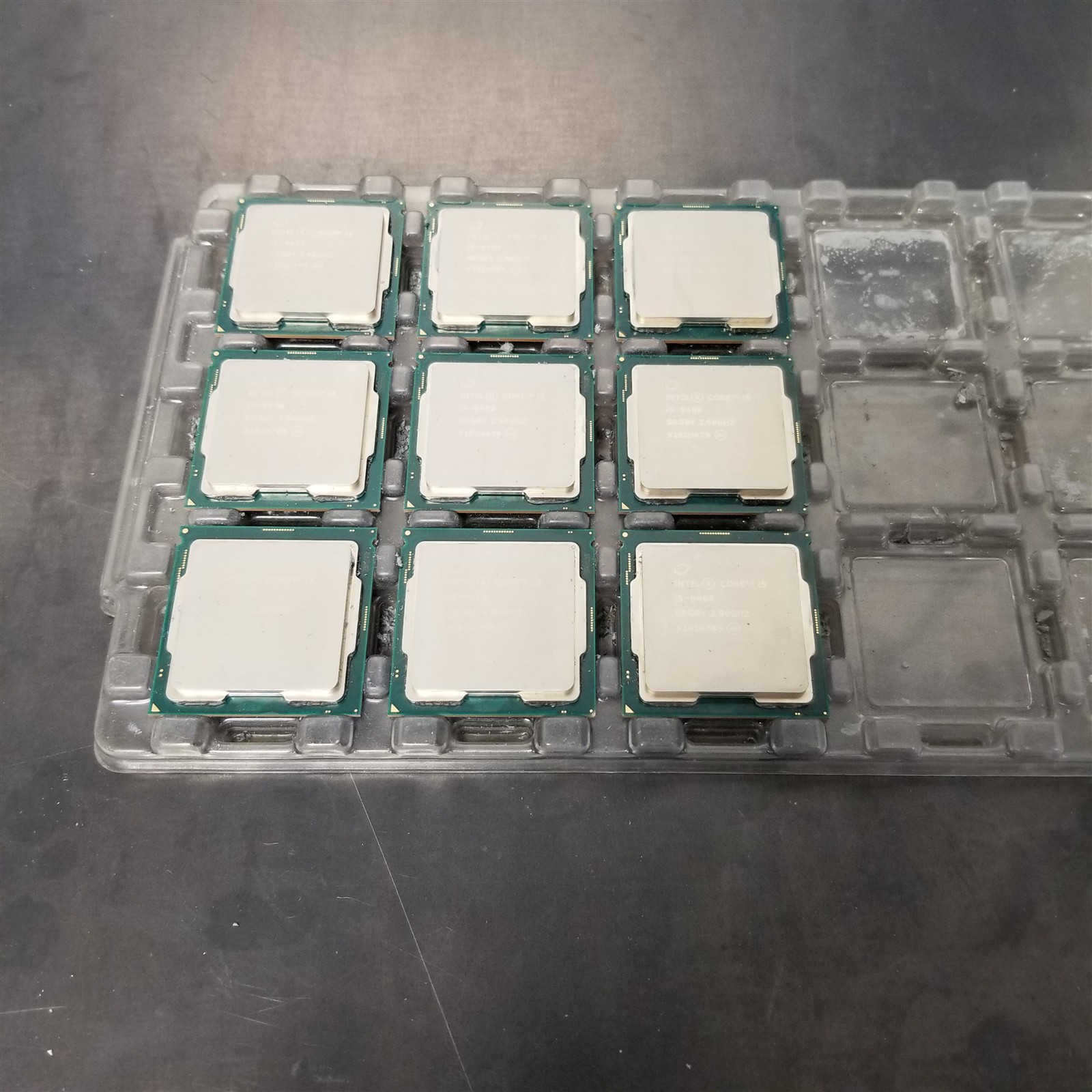 (LOT OF 9) Intel Core i5-9400 SRG0Y 2.90GHz 6-Core LGA1151 Processor CPU Tested