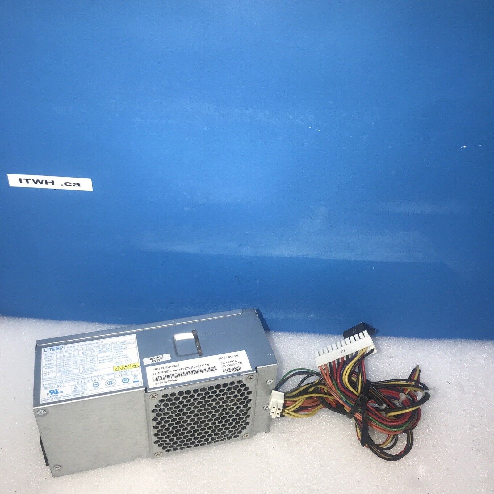 LiteON 54Y8862 240 Watt Lenovo M70 M80 M91 SFF Power Supply - PS-5241-03