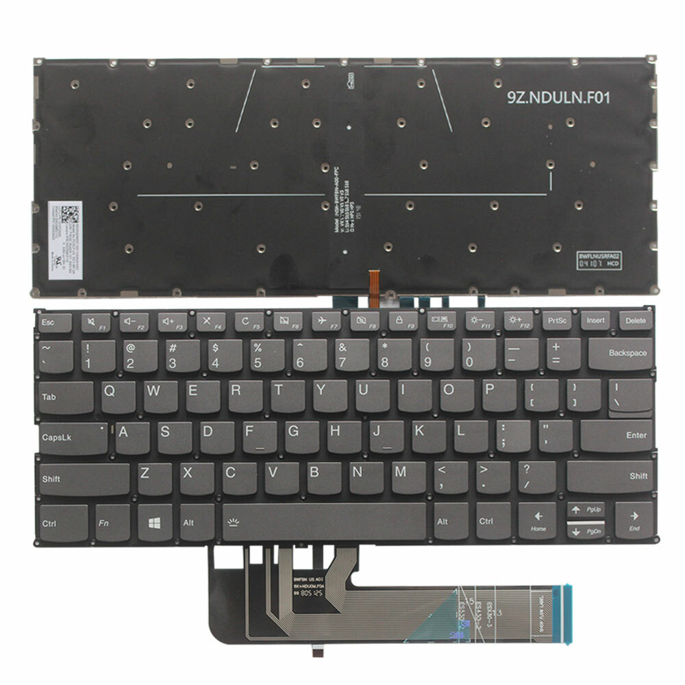 New for Lenovo Yoga 730-13IKB 730-13IWL 730-15IKB 730-15IWL US Keyboard Backlit