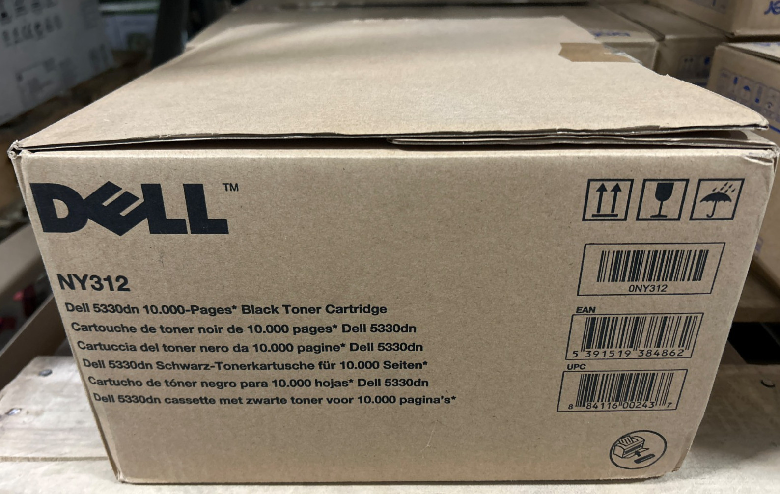 Genuine Dell NY312 Black Toner Cartridge for 5330dn