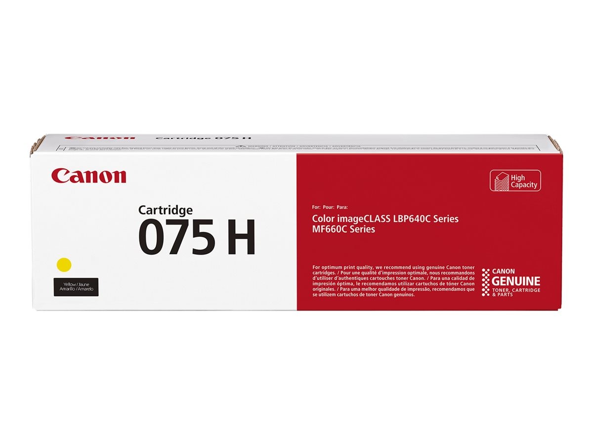 Canon 075 H Y Yellow Toner Cartridge 6366C002
