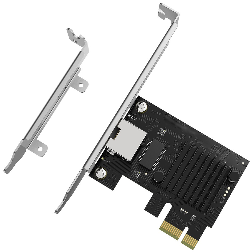 1X 2.5G Base-T PCIe Network Card, 100/1000/2500Mbps PCI Express Ethernet Adapter