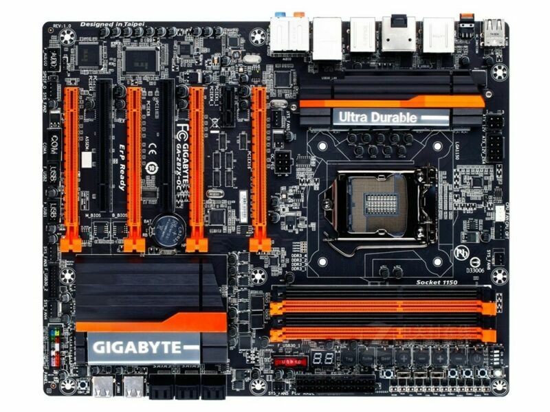 GIGABYTE GA-Z87X-OC Motherboard Intel Z87 LGA 1150 ATX DDR3 Core i7/i5/i3 USB3.0