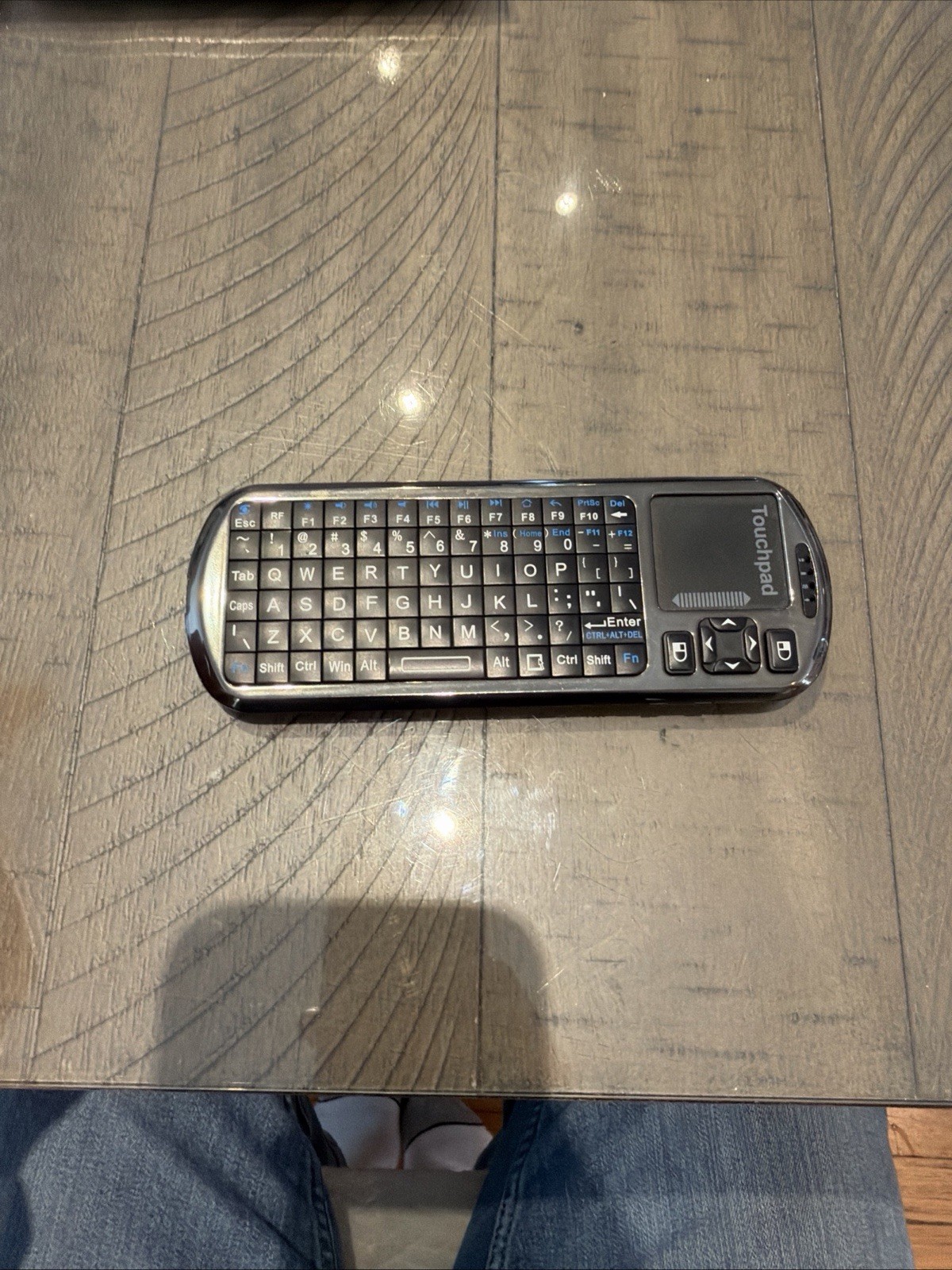 Rii Mini X1 2.4G Wireless Mini Keyboard with Touchpad - no dongle