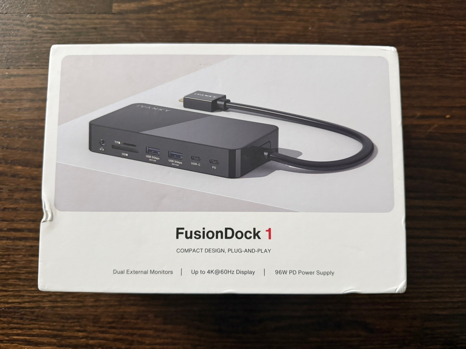 iVANKY 12-in-2 FusionDock 1 for M5 MacBook Pro Docking Station Dual 4K@120Hz