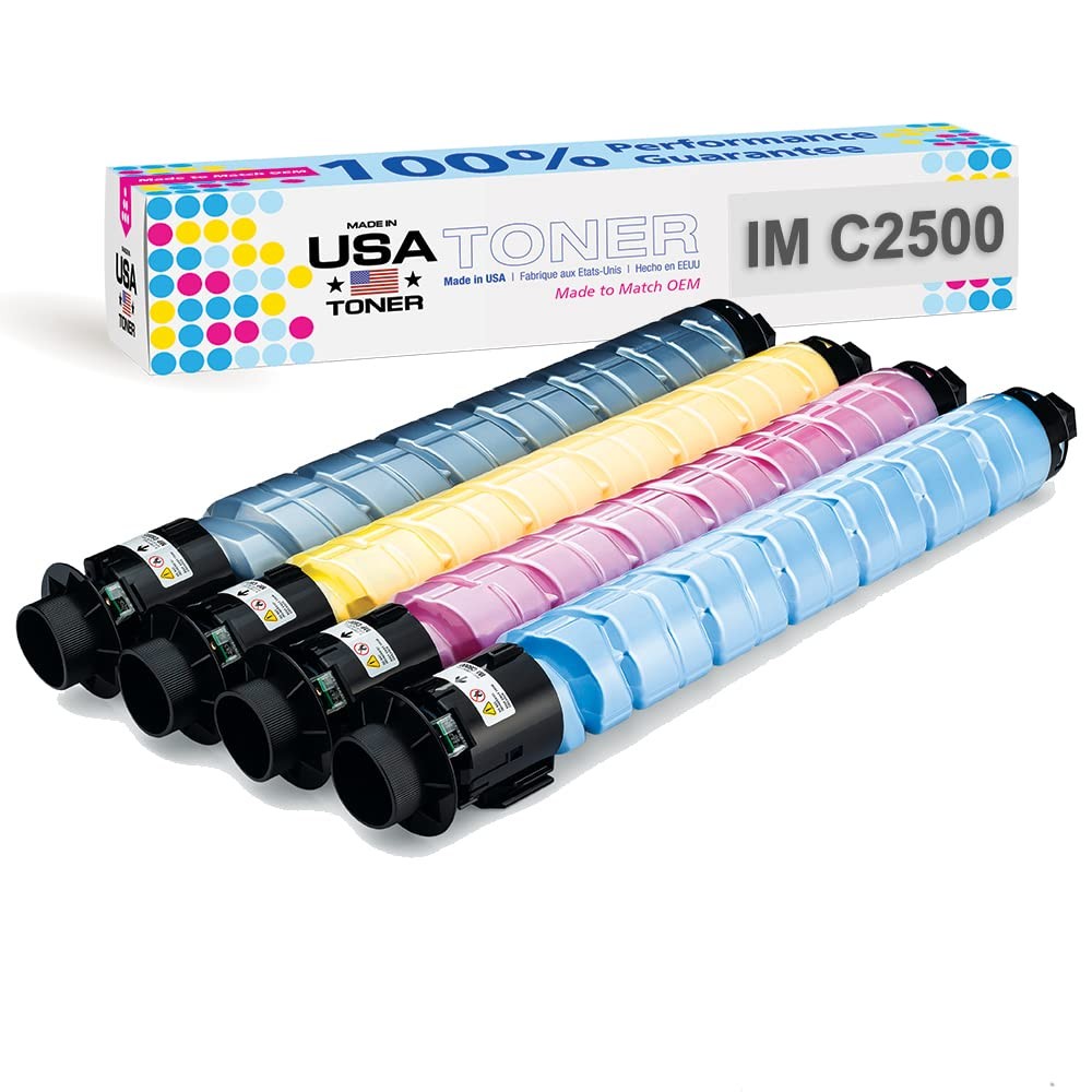 USA Compatible Replacement for Ricoh Lanier Savin C2000 C2500, 842307 842310