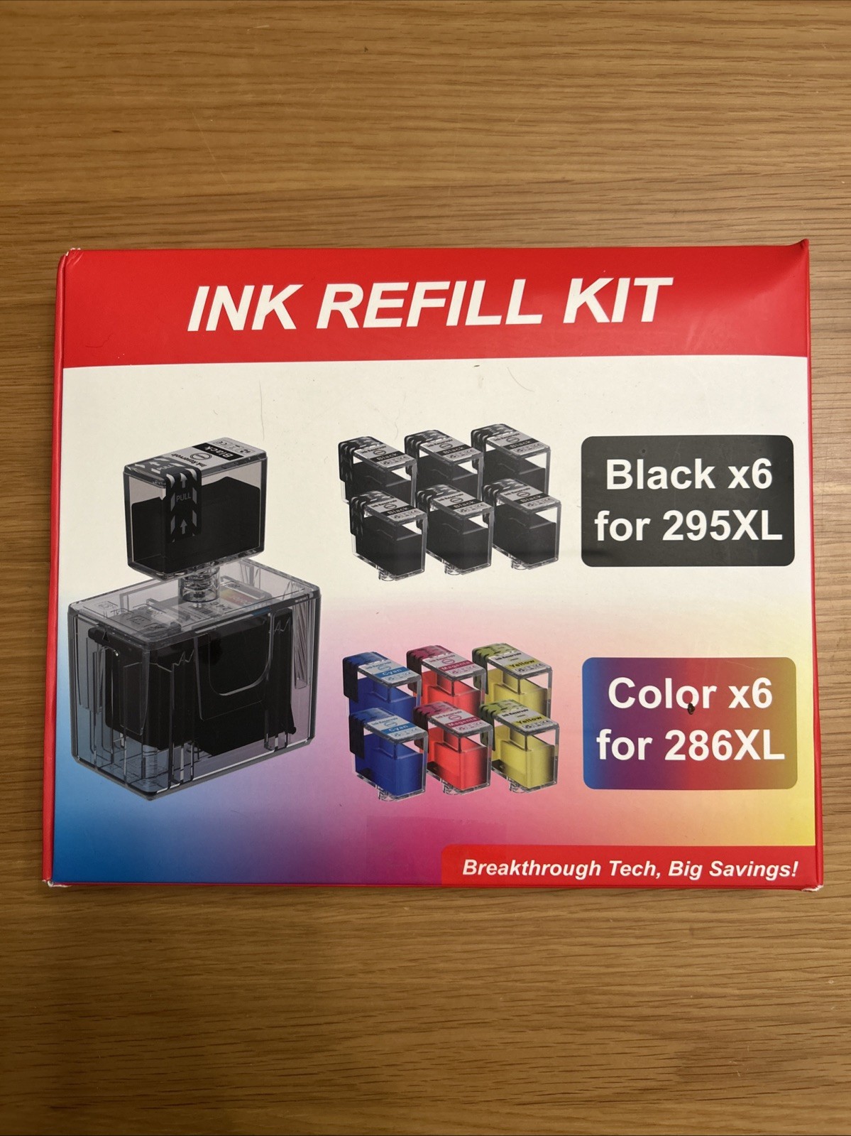  INKHHTS PG-295XL CL-286XL Ink Refill Kit Compatible for Canon PG-295 CL-286 PG-