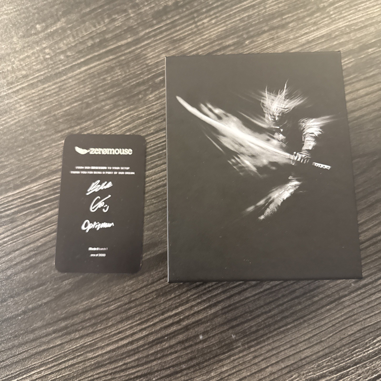 Zeromouse Blade II 2 Optimumtech Gaming Mouse- NEW- Sealed