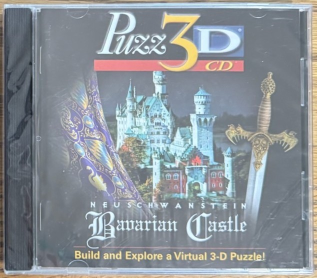 Puzz 3D ~ CD ~ Neuschwanstein: Bavarian Castle ~ Brand New ~ Factory Sealed