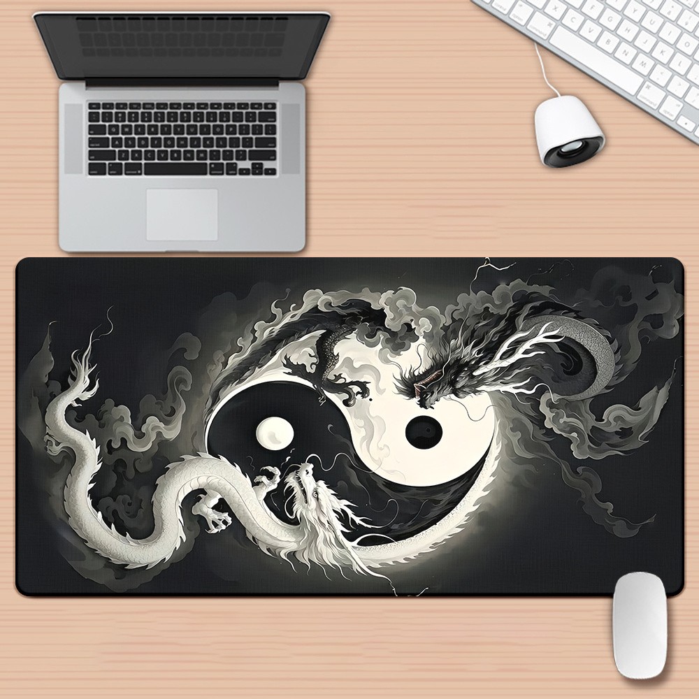 A Gossip High Definition Printing Table Mat, Multi-functional Oversized Mouse