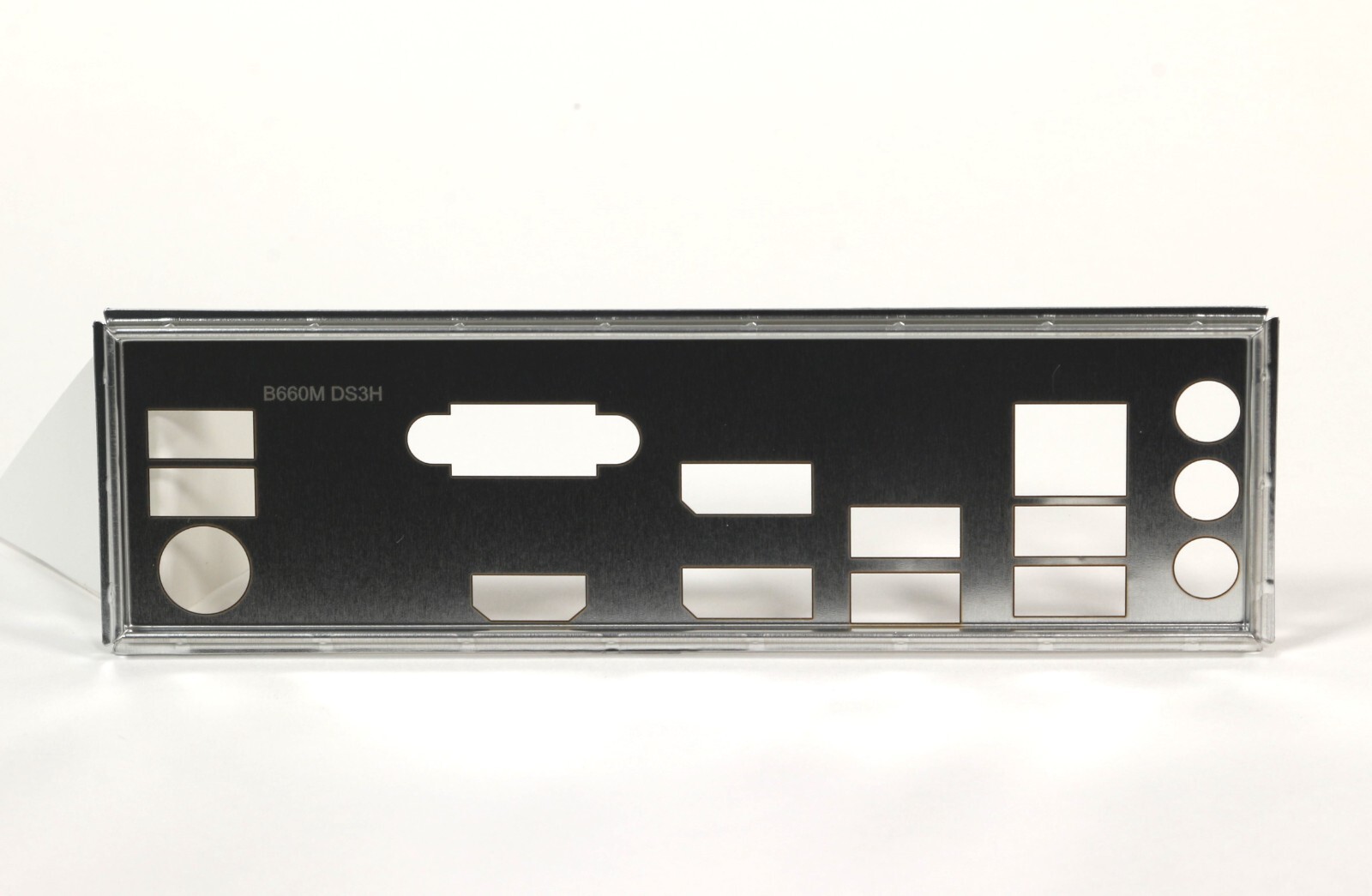 New IO Shield Backplate for GIGABYTE B660M DS3H DDR4 Micro ATX Motherboard