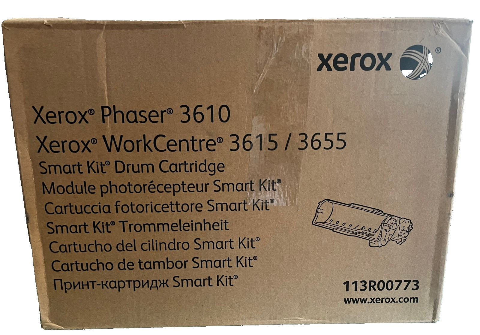XEROX  113R00773 Smart Kit Drum Cartridge - Open Box, Sealed