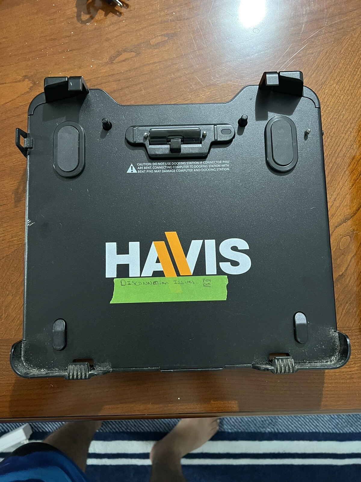 Havis DS-PAN-1111 Docking Station for Panasonic TOUGHBOOK 33 For Parts Not Test