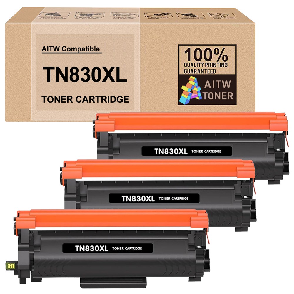 2-8PK TN830 XL Toner Compatible for Brother DCP-L2640DW HL-L2460DW MFC-L2820DW