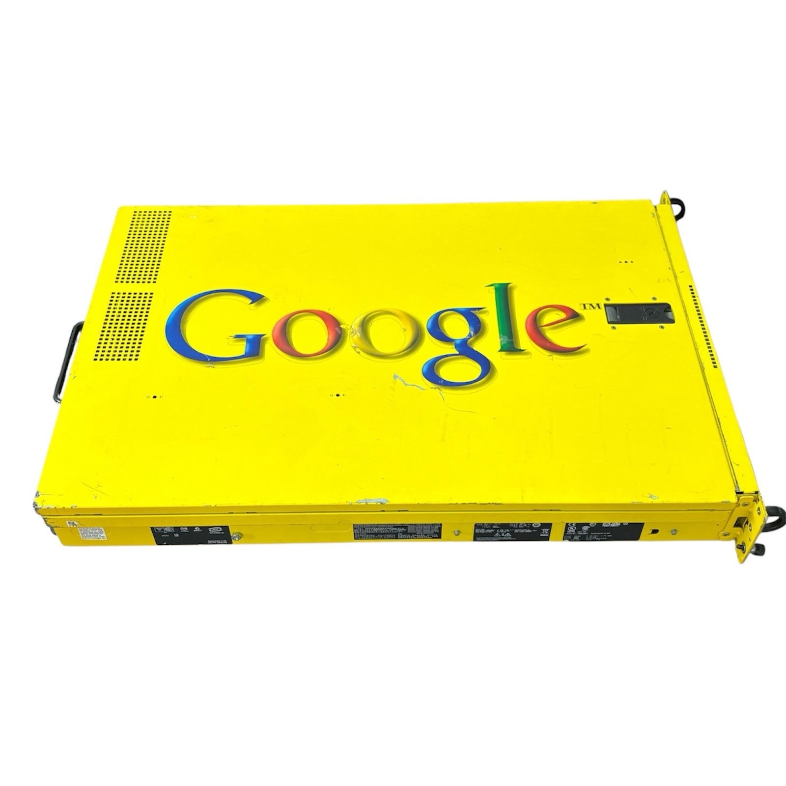 Rare Google Search Appliance Yellow Case Server