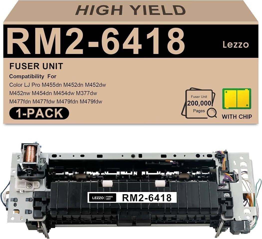 Reman HP Color LaserJet M377 M477 M479 M452 M454 110V Fuser RM2-6418 RM2-6460