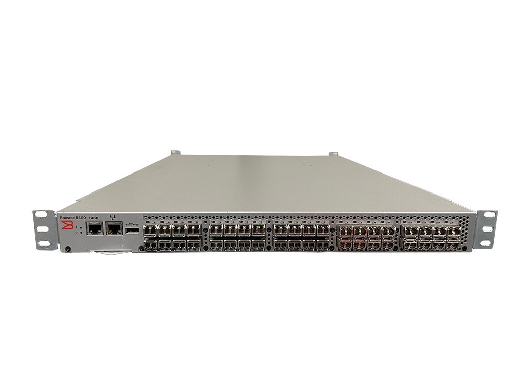 Brocade 5100 8Gb Fibre Channel SAN Switch 40-Port 24 Active 80-1002683-03