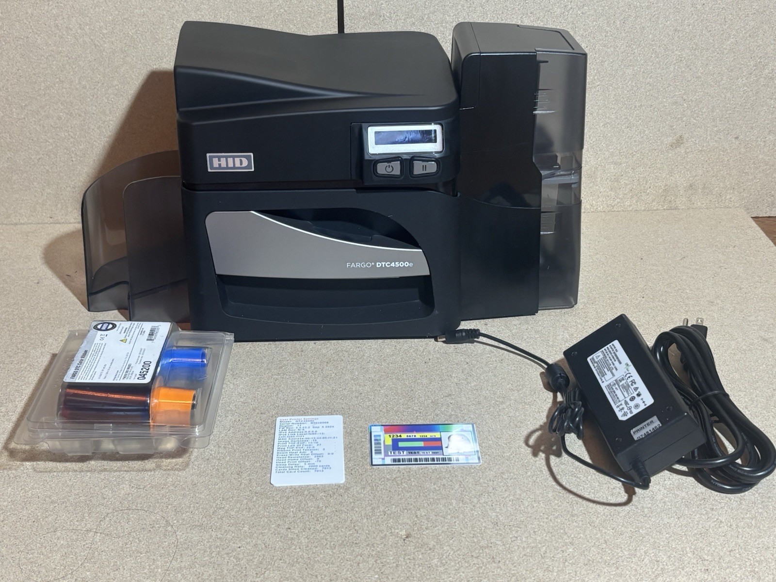 Fargo DTC4500e Single-Sided ID Card Printer