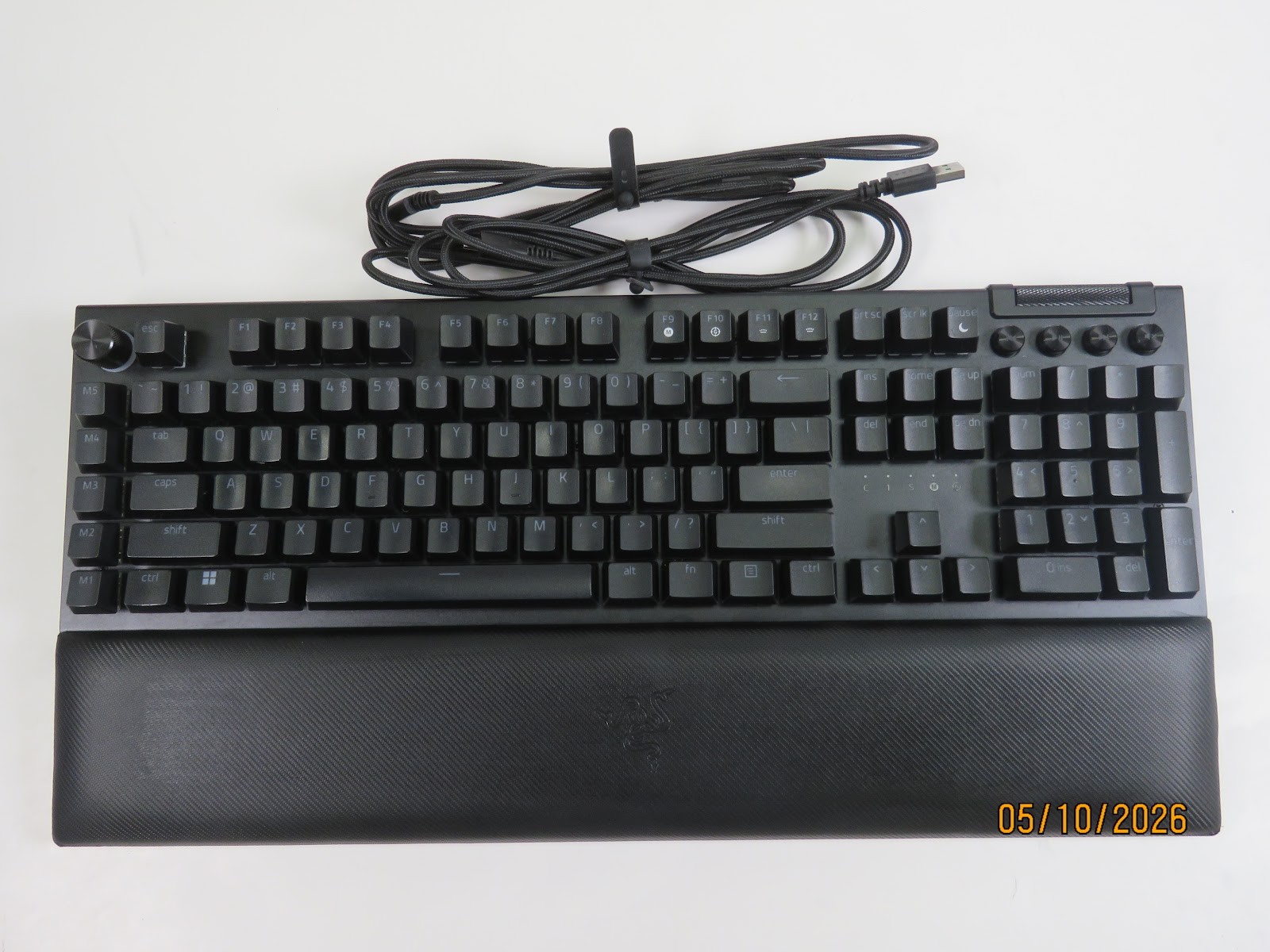 Razer BlackWidow V4 Pro Mechanical Keyboard Green Switches - FE548