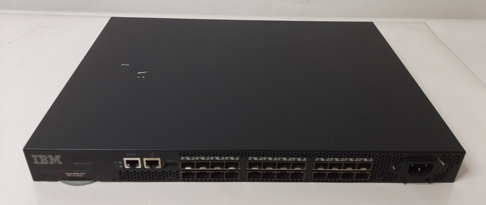 IBM SAN24B-6 Storage Networking 24 Port SFP+ (8960-F24) - No Ears
