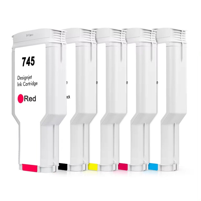 5*300ML For HP 745 Compatible Ink Cartridge for HP Designjet Z2600 Z5600