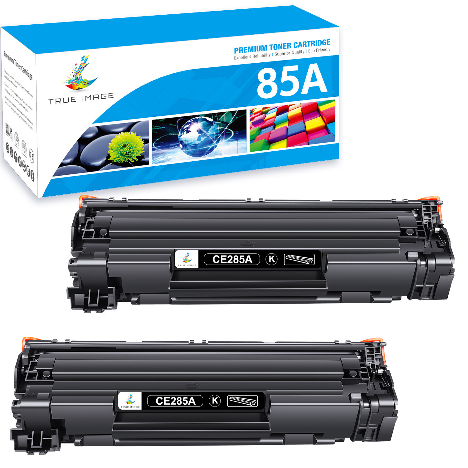 1-20PK CE285A 85A 35A Toner combo for HP LaserJet Pro P1102w P1109w M1217nfw lot