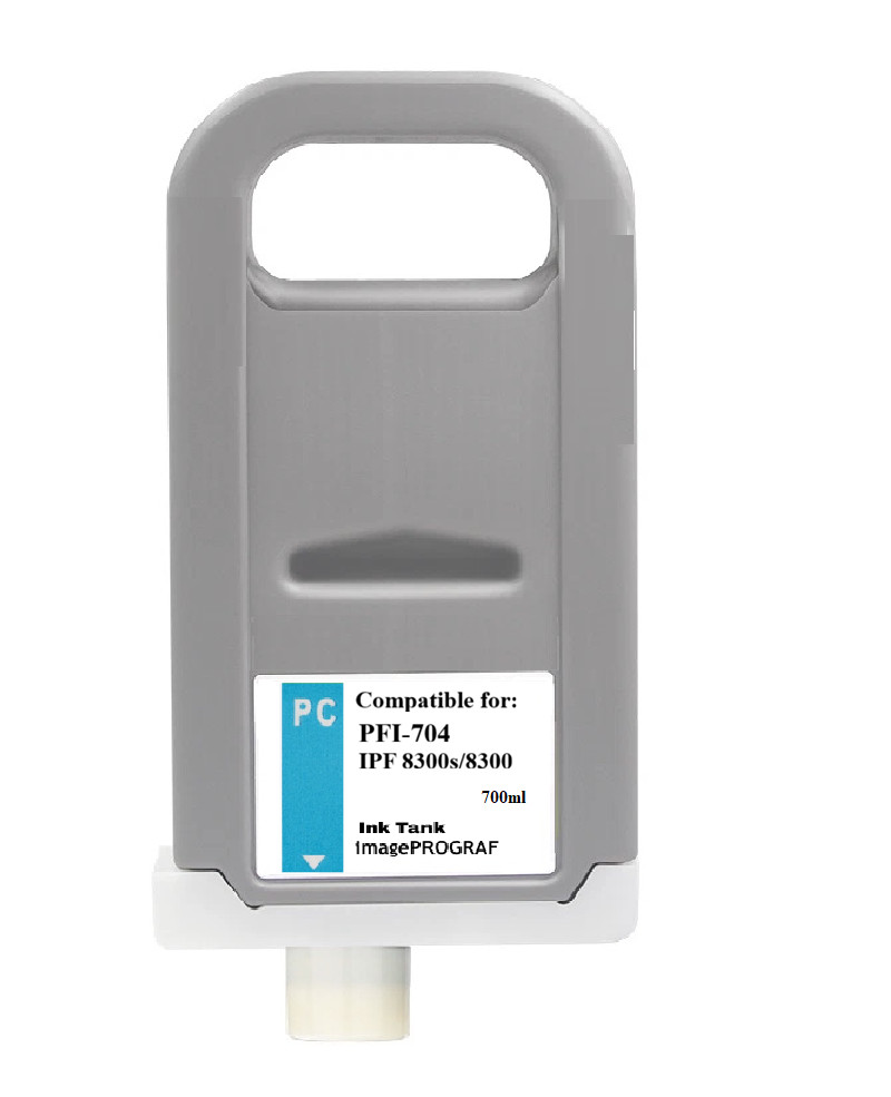 PFI-704 Photo Cyan Ink Cartridge for Canon IPF 8300s 8300 PFI704PC