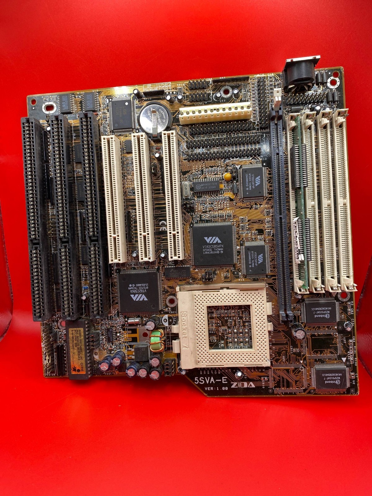 Zida 5SVA-E Rev 1.0 Socket 7 Motherboard SKU 1464