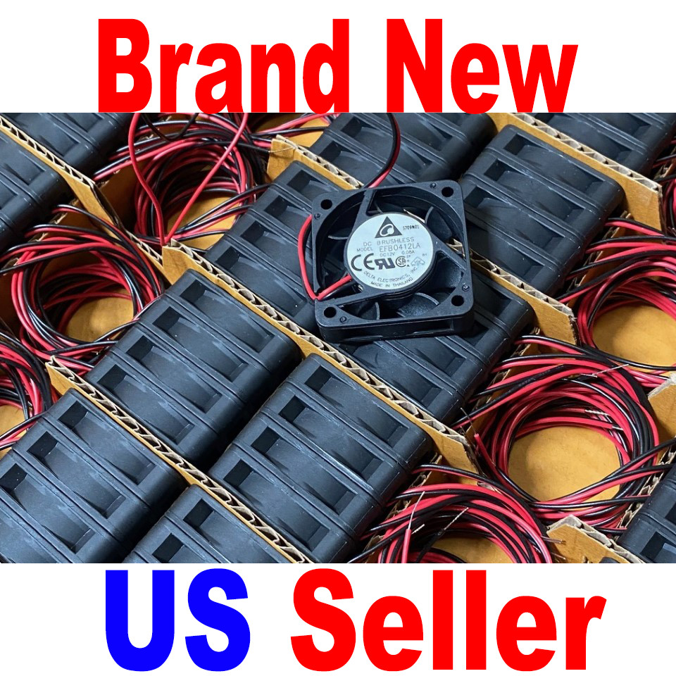 Delta EFB0412LA 4010 12V 0.08A Quiet Fan
