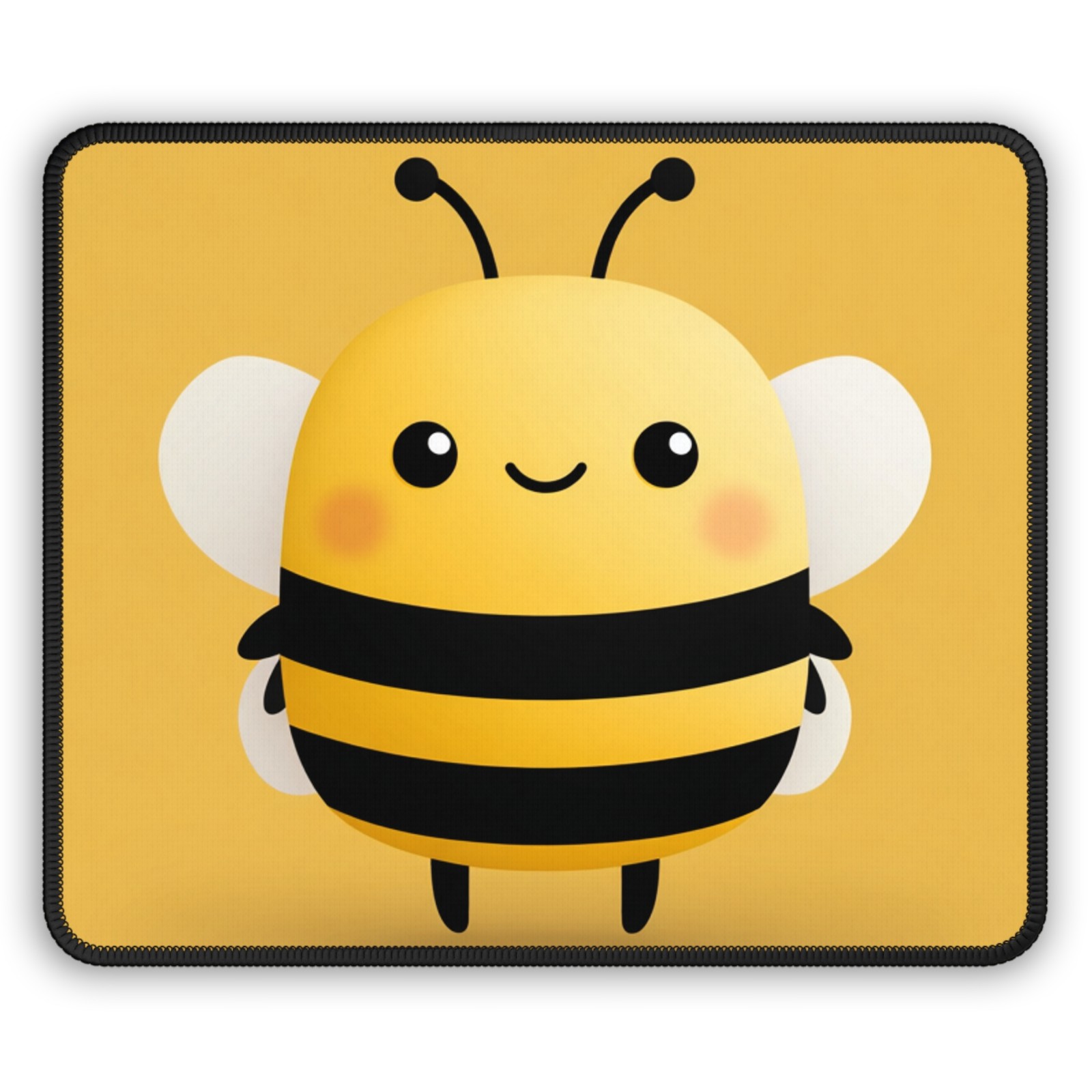 Cute Kawaii Bee Gaming Mouse Pad | Yellow Bee Desk Mat