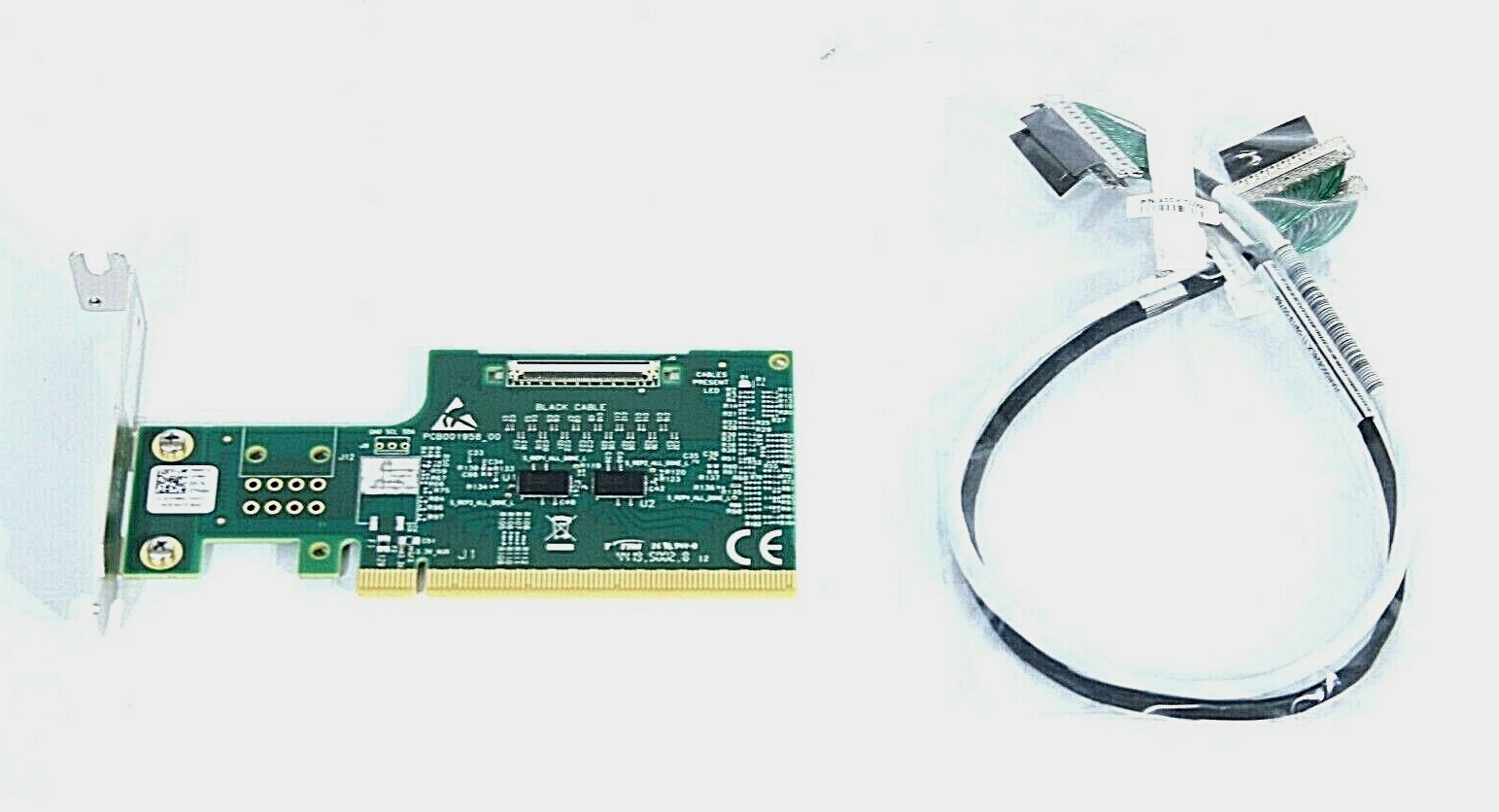 TFM86  CY7GD DELL MTMK0012, CX654106A TMK00 PCIe Auxiliary card and cables NEW