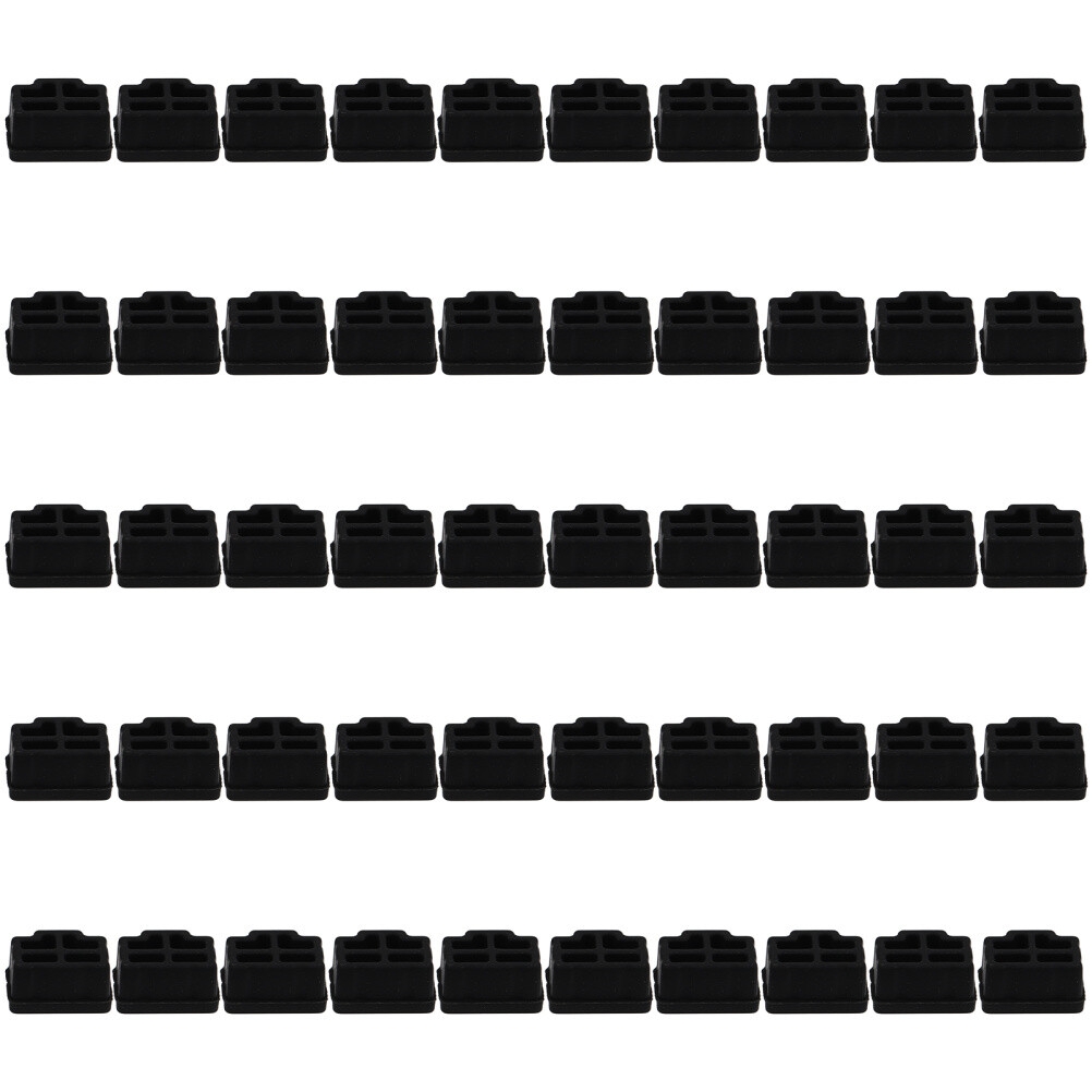 50PCS charging port protector Ethernet Cap USB port plug RJ45 Interface