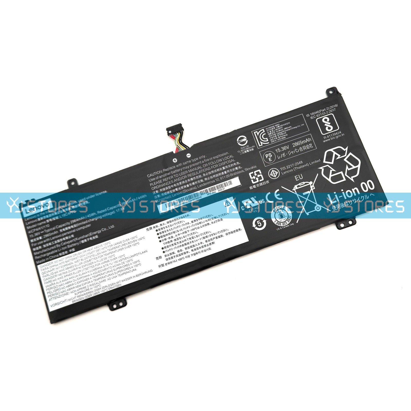 Genuine L18D4PF0 Battery for Lenovo ThinkBook 13s 14s V540S L18C4PF0 L18M4PF0