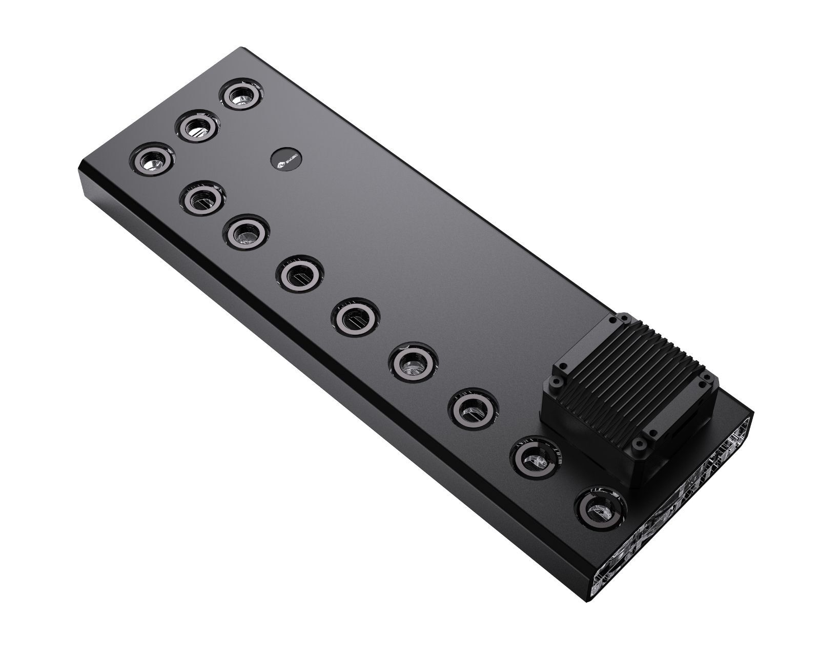Bykski 360 Universal Distro Plate Enhanced Protection with Full Armor PMMA w/...
