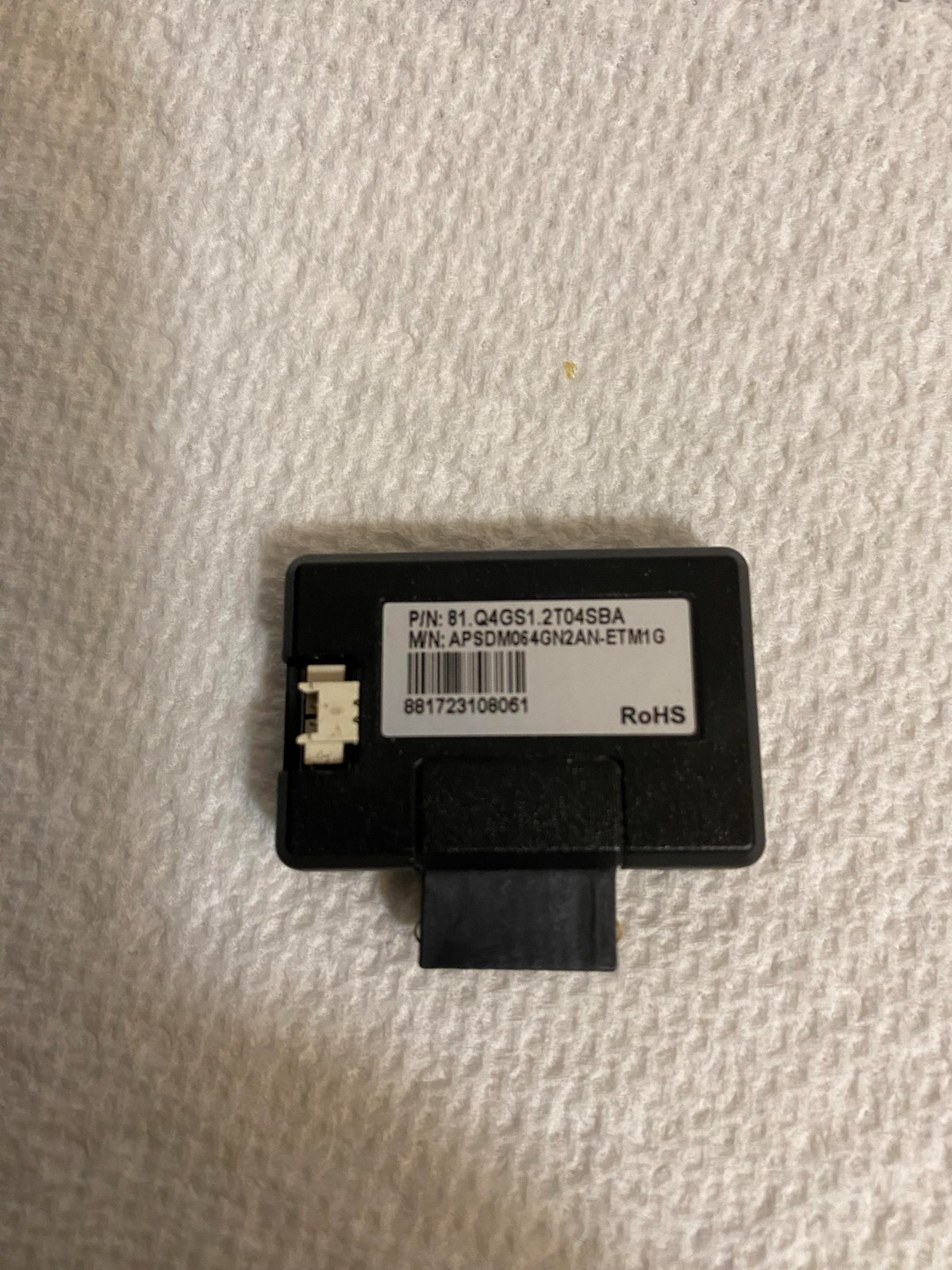 APACER  81.Q4GS1.2T04SBA SATA 16Gb 7 Pin