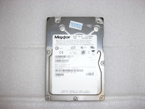 Dell OFD458 Maxtor 15K Atlas 73Gb Hard Drive