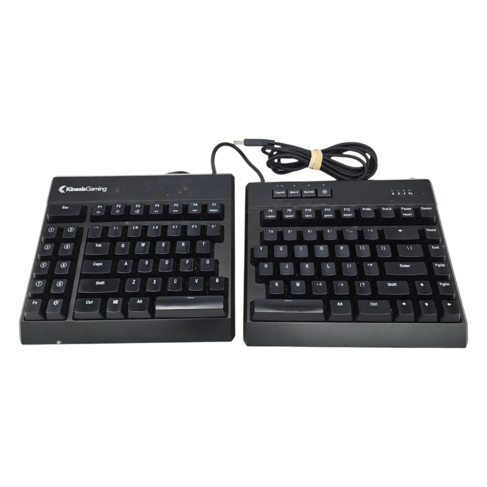 Kinesis Gaming Freestyle Edge KB950 Red Ergonomic Split Keyboard US
