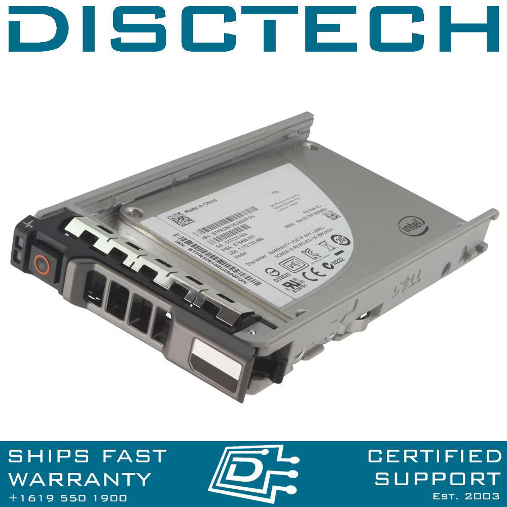 Dell 400-BDPT / 2DGTD 960GB 2.5 SFF 6Gbps TLC Read Intensive SATA 6Gbps SSD kit
