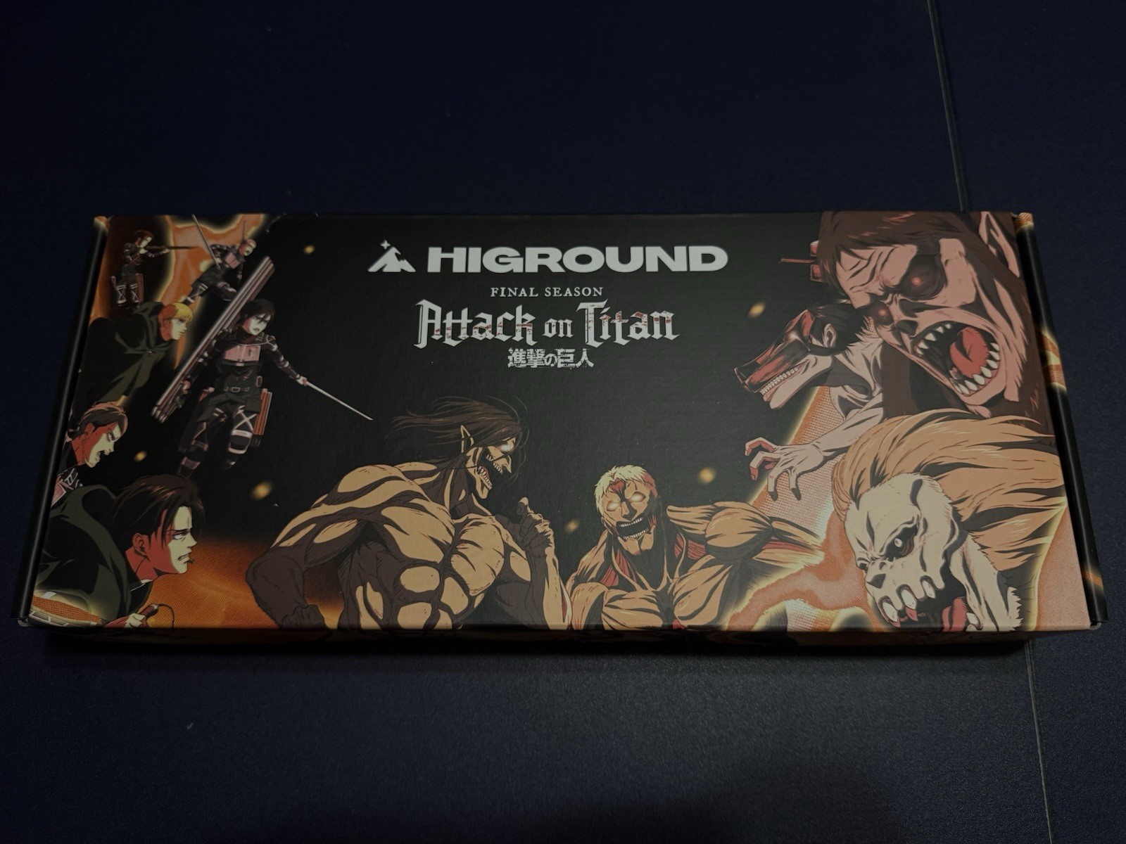 Higround x Attack on Titan Eren Base 65% Mechanical Keyboard