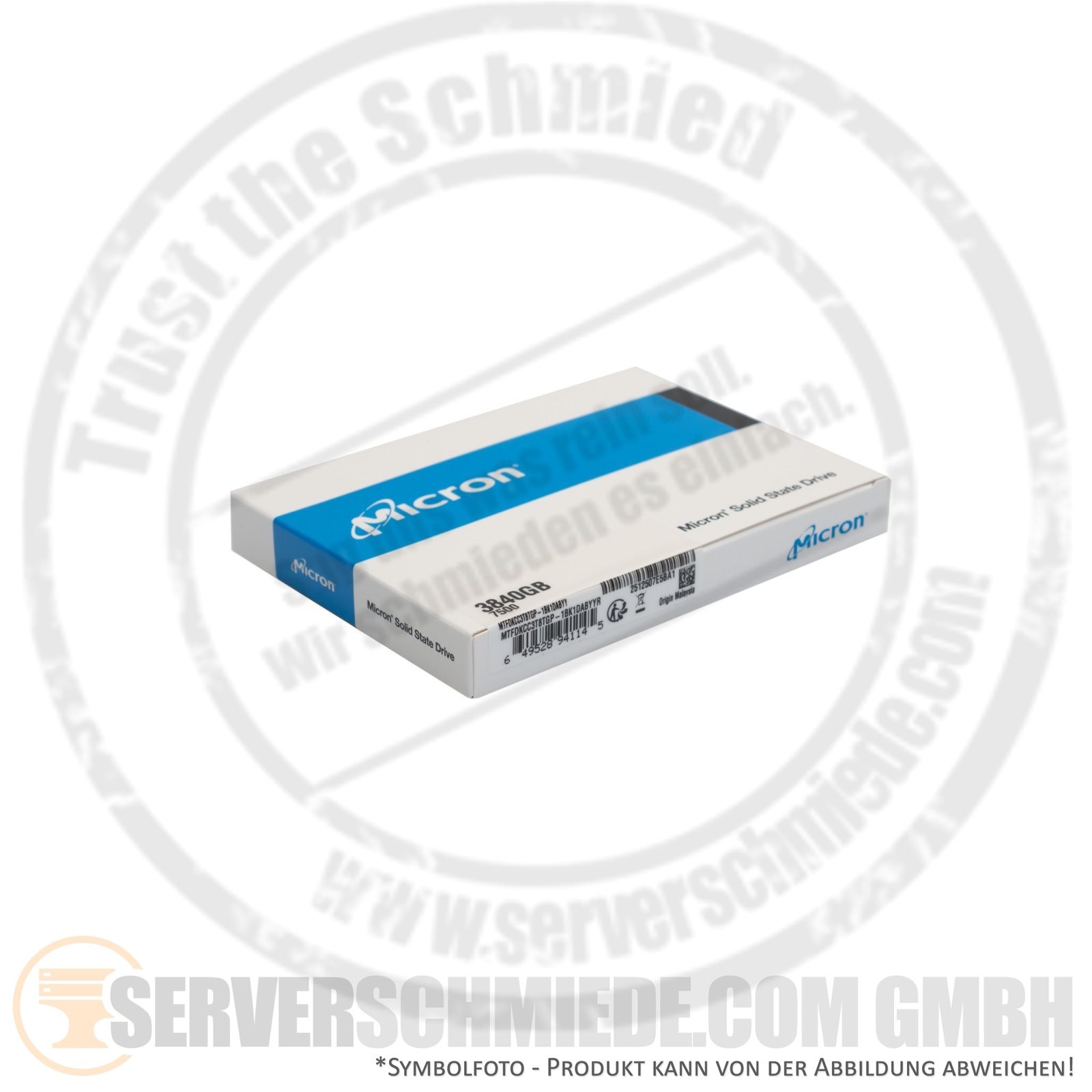 3.84TB 2.5" Micron 7500 Pro Datacenter Enterprise U.3 NVMe 1.1 Million IOPS +NEW+