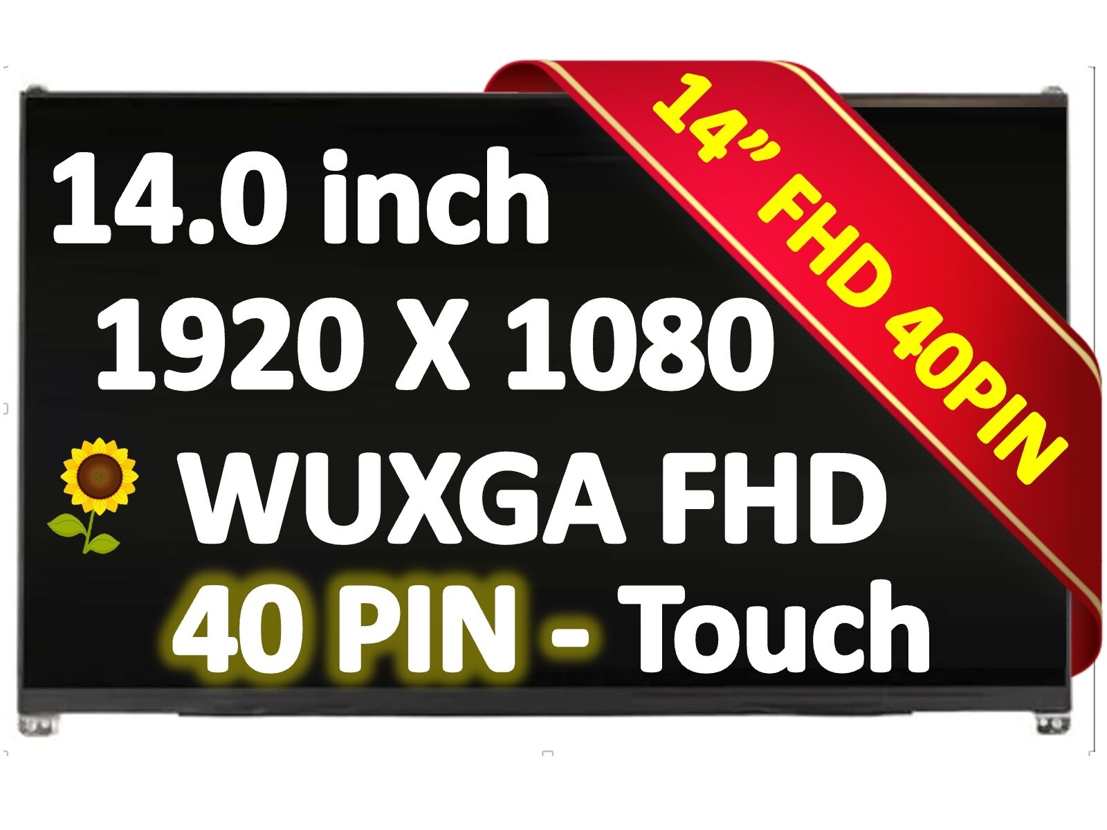 New Dell DP/N 0J4Y5H J4Y5H 14" WUXGA FHD Touch Laptop LCD LED Screen Replacement