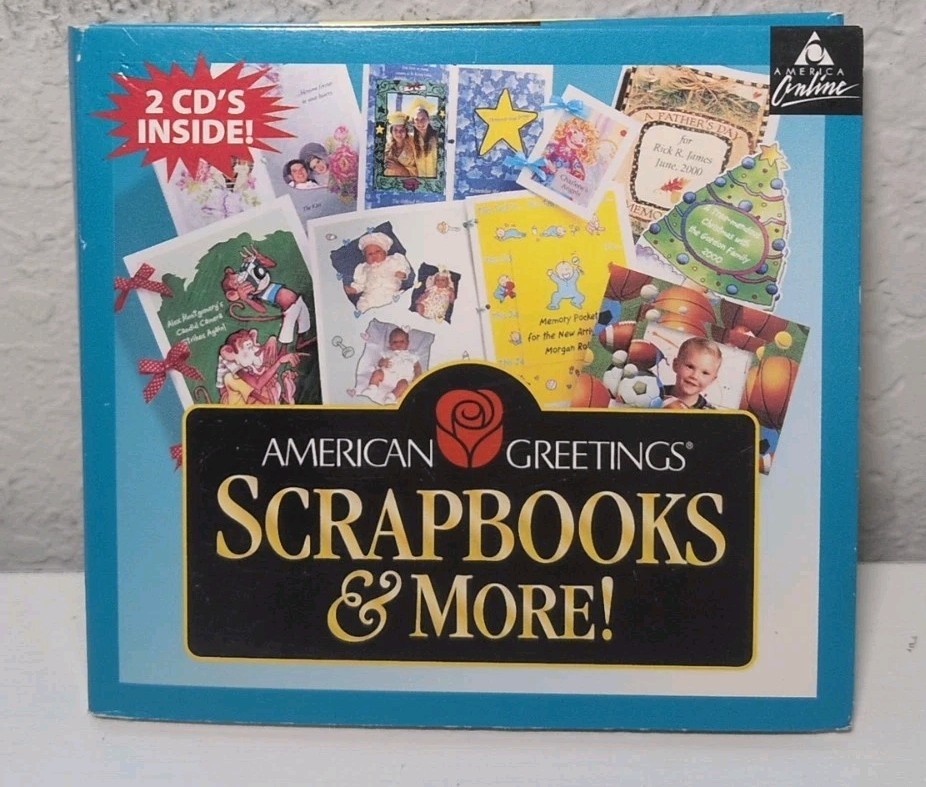 American Greetings Scrapbooks And More PC CD-ROM B352