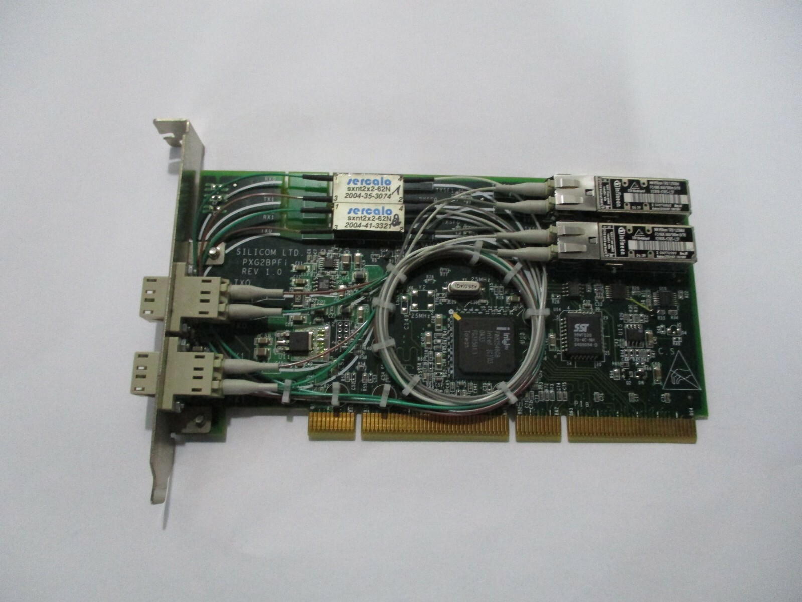 Silicom PXG2BPFi Riverbed CMP-00062 Dual Fiber Bypass