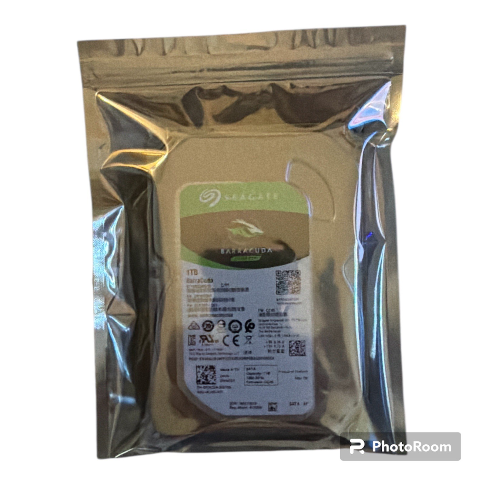 Seagate Barracuda ST1000DM010 1TB 3.5” Internal Hard Drive SATA III 7200 RPM