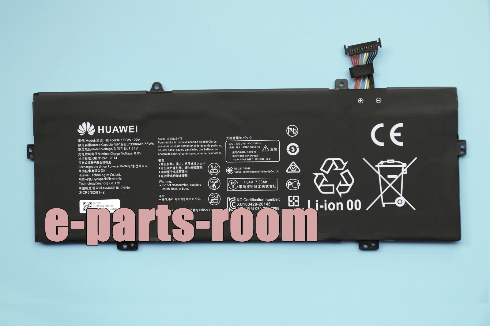HB4593R1ECW-22A New Genuine Battery for Huawei MateBook 14 2020 2021 AMD R5 R7
