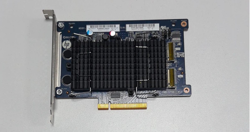 HPe PCIe NVME Dual SSD Adapter ZxG4 Systems  L32648-001 L32771-001 844779-001
