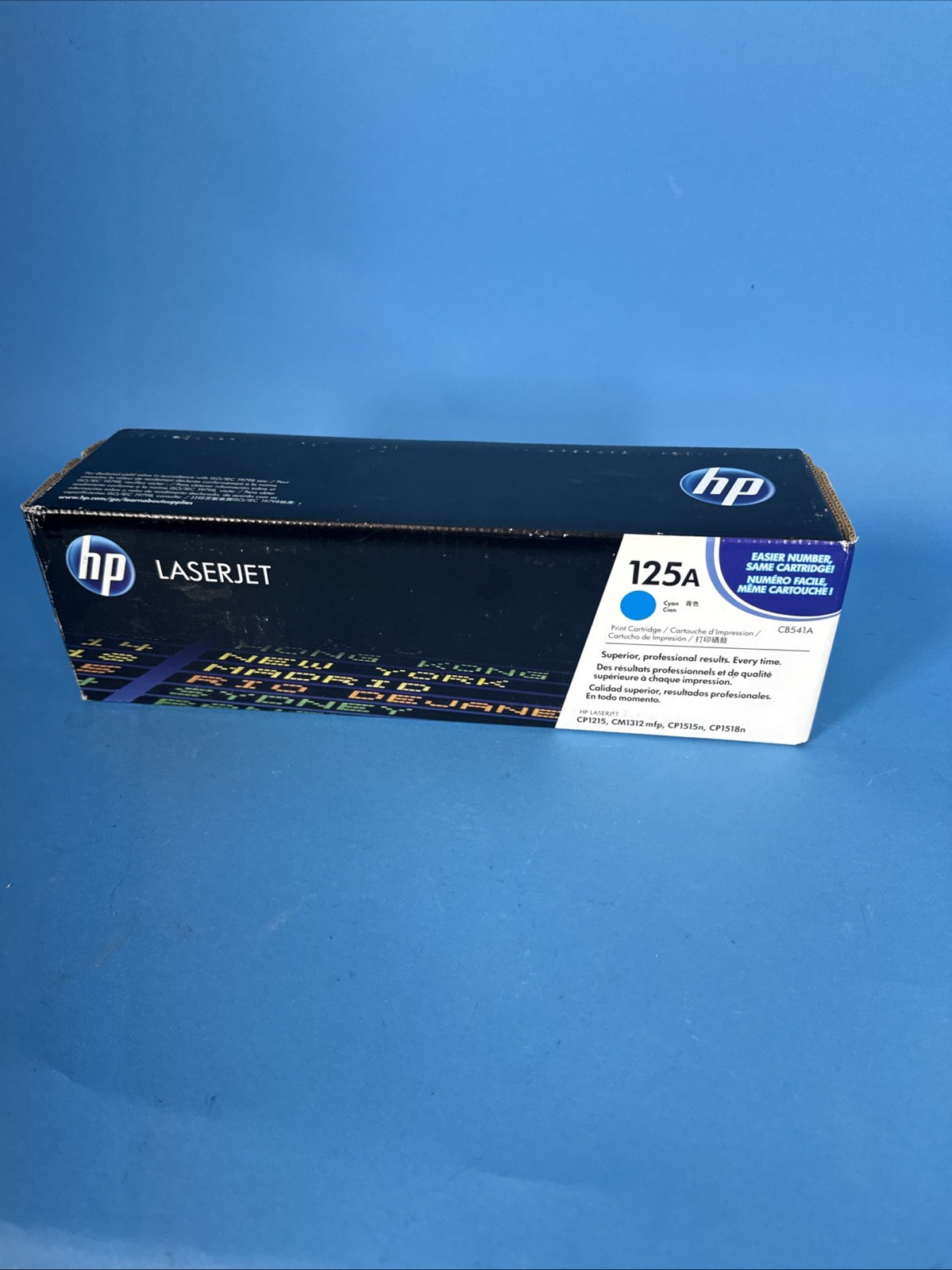 HP 125A Cyan Original LaserJet Toner Cartridge New