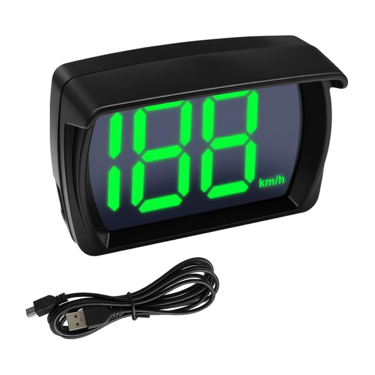 DUSCOKE Car HUD GPS Digital Speedometer with KM/H Speed Meter