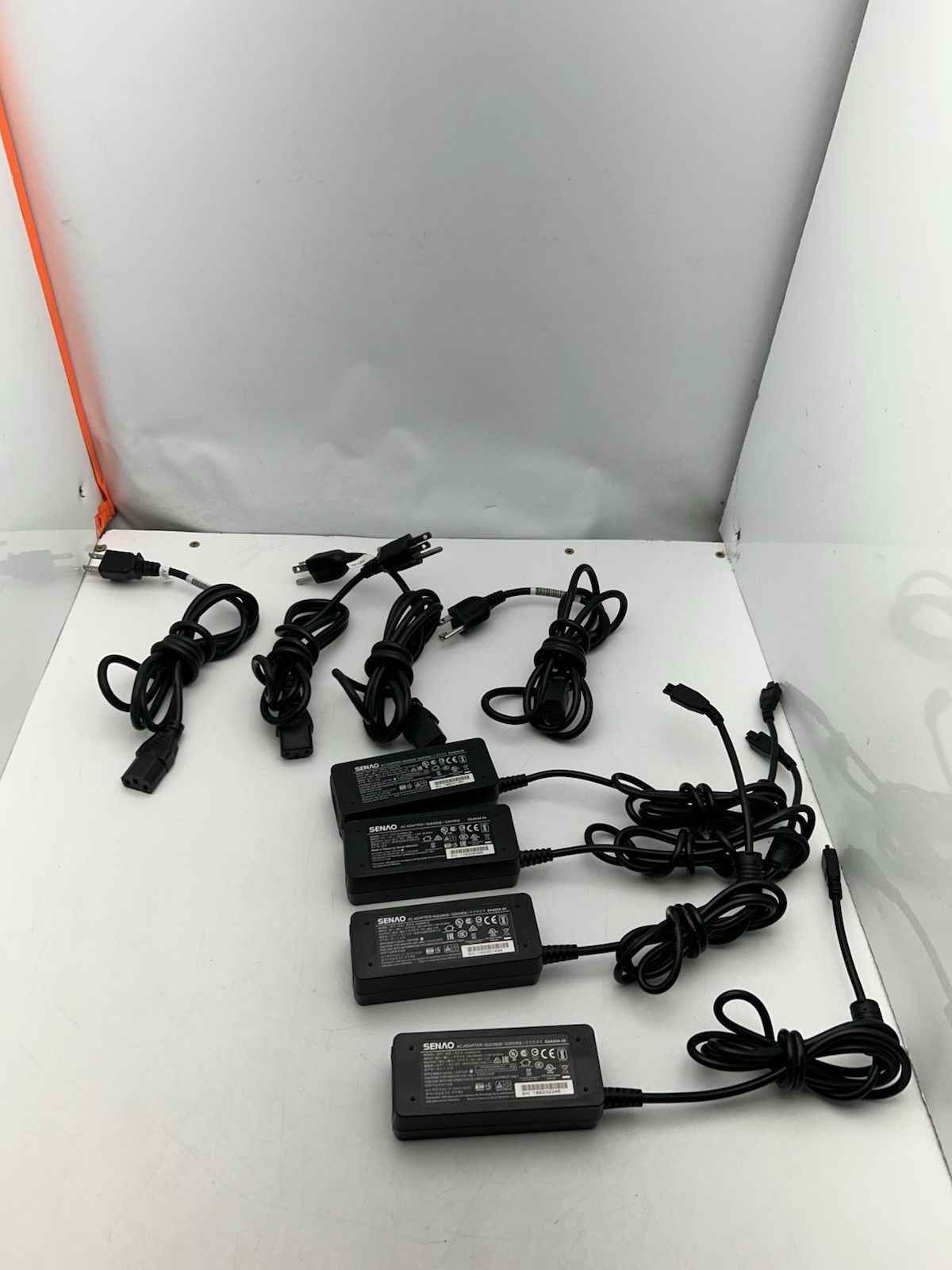 LOT OF 4 OEM Senao 3-Pin Plug EAA65A-54 AC Adapter 54V 1.2A 64.8W Router Adapter